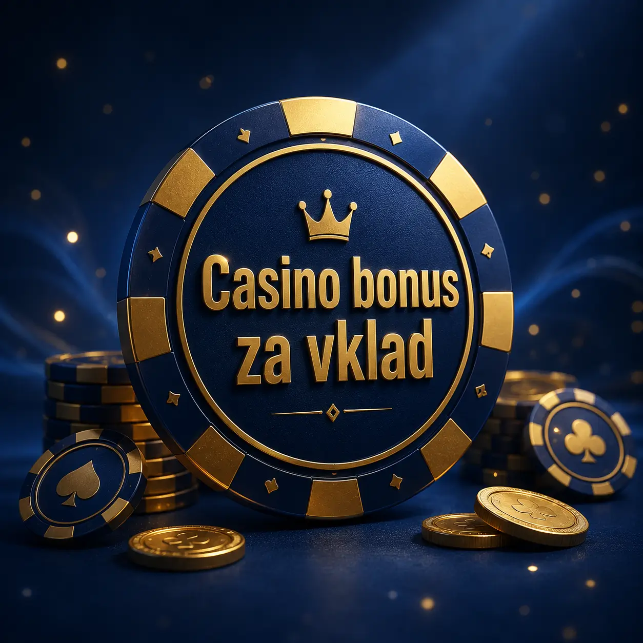 Casino bonus za vklad - vizuální ilustrace bonusových nabídek
